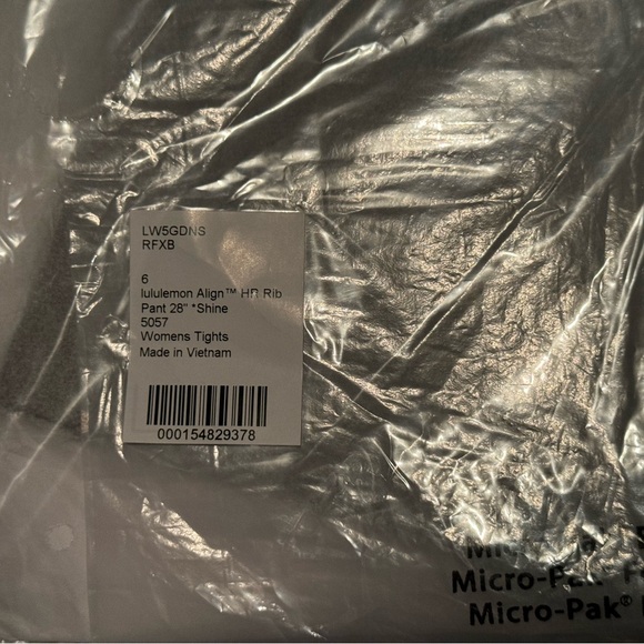 lululemon Align™ High-Rise Ribbed Pant 28" *Shine - Picture 7 of 8